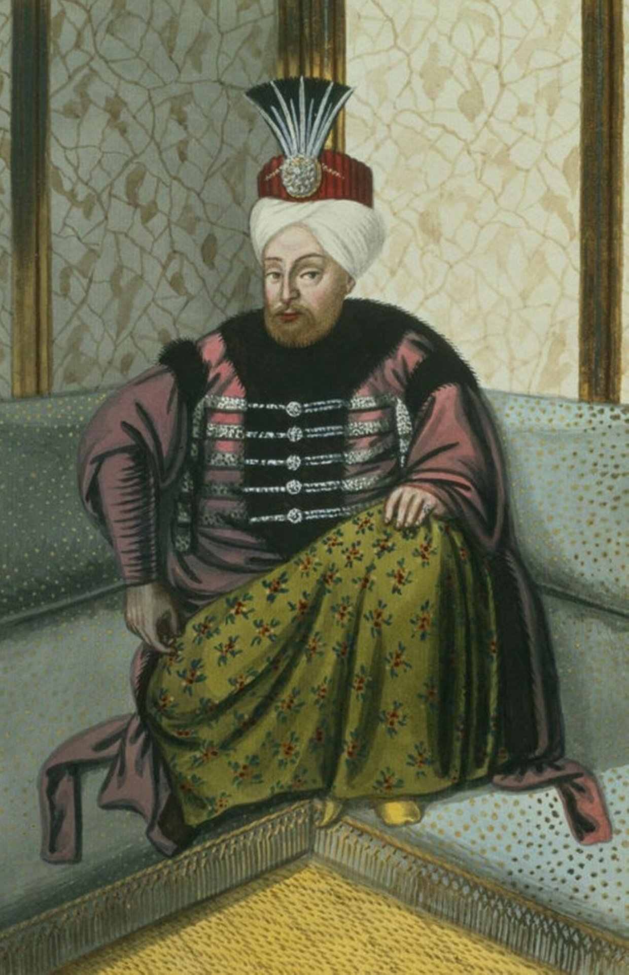 A portrait of Sultan Mehmed IV by John Young.
