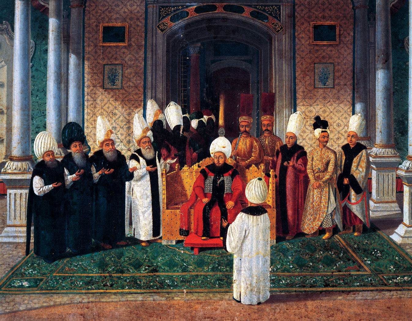 Sultan III. Selim'in biat merasimi