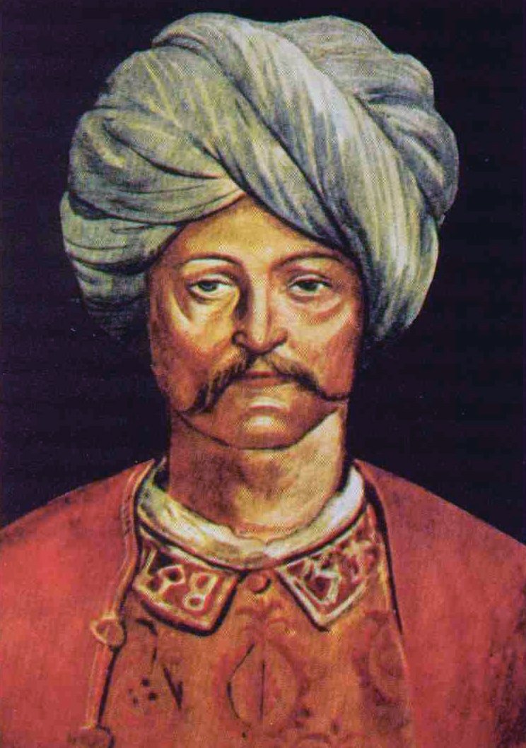 A portrait of Cem Sultan. 