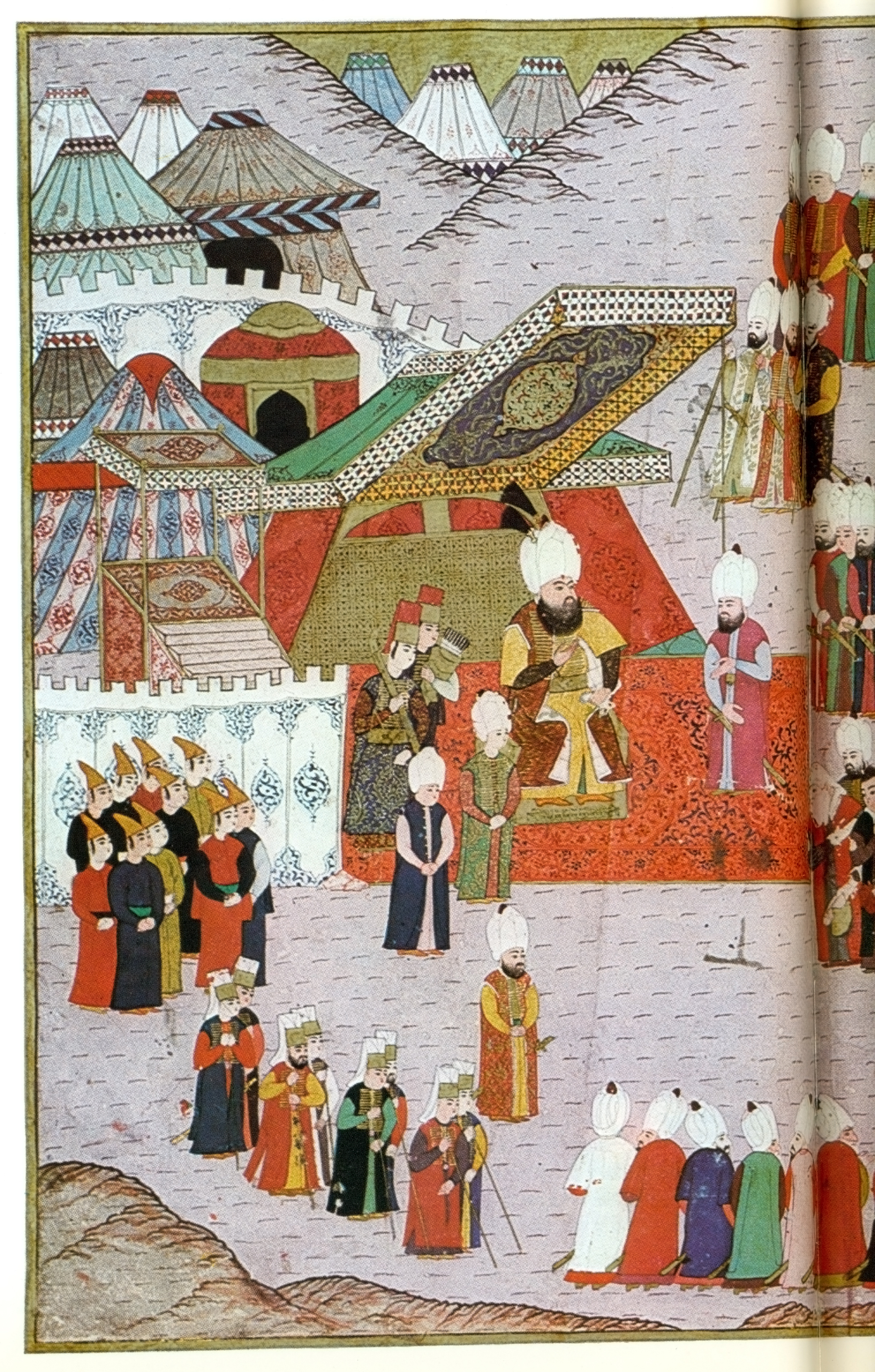 Sultan III. Mehmed seferde