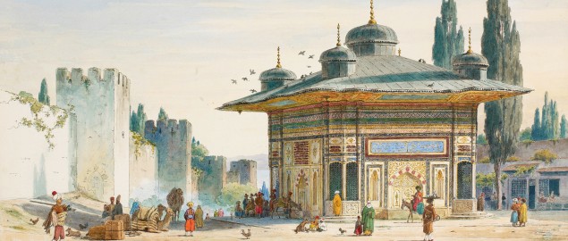 Sultan III. Ahmed Çeşme’ye - Martinus Rrbye 1840