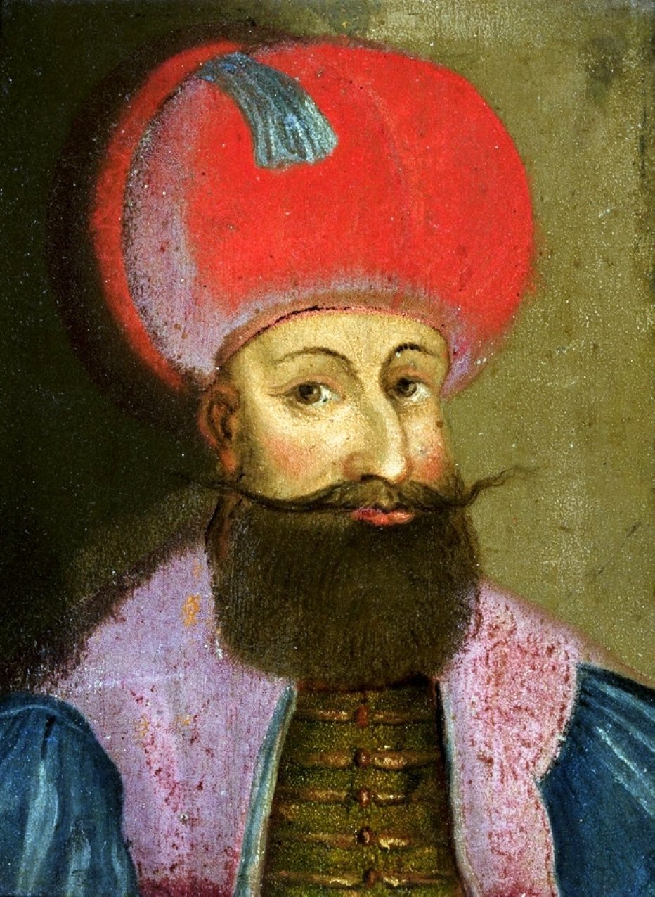 A portrait of Sultan Mehmed III.