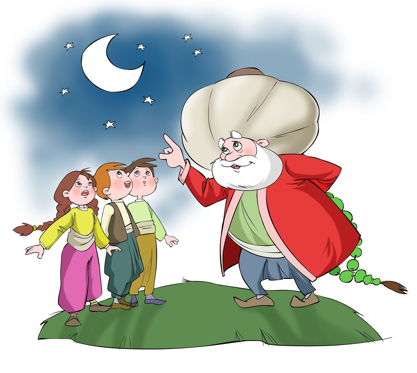 A photo of Nasreddin Hodja's tomb as it looked a century and a half ago