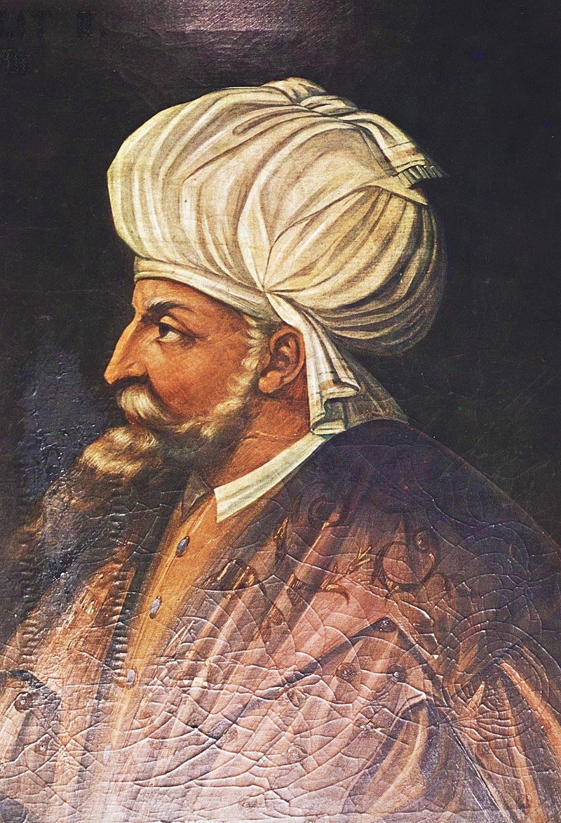 A portrait of Sultan Bayezid II.