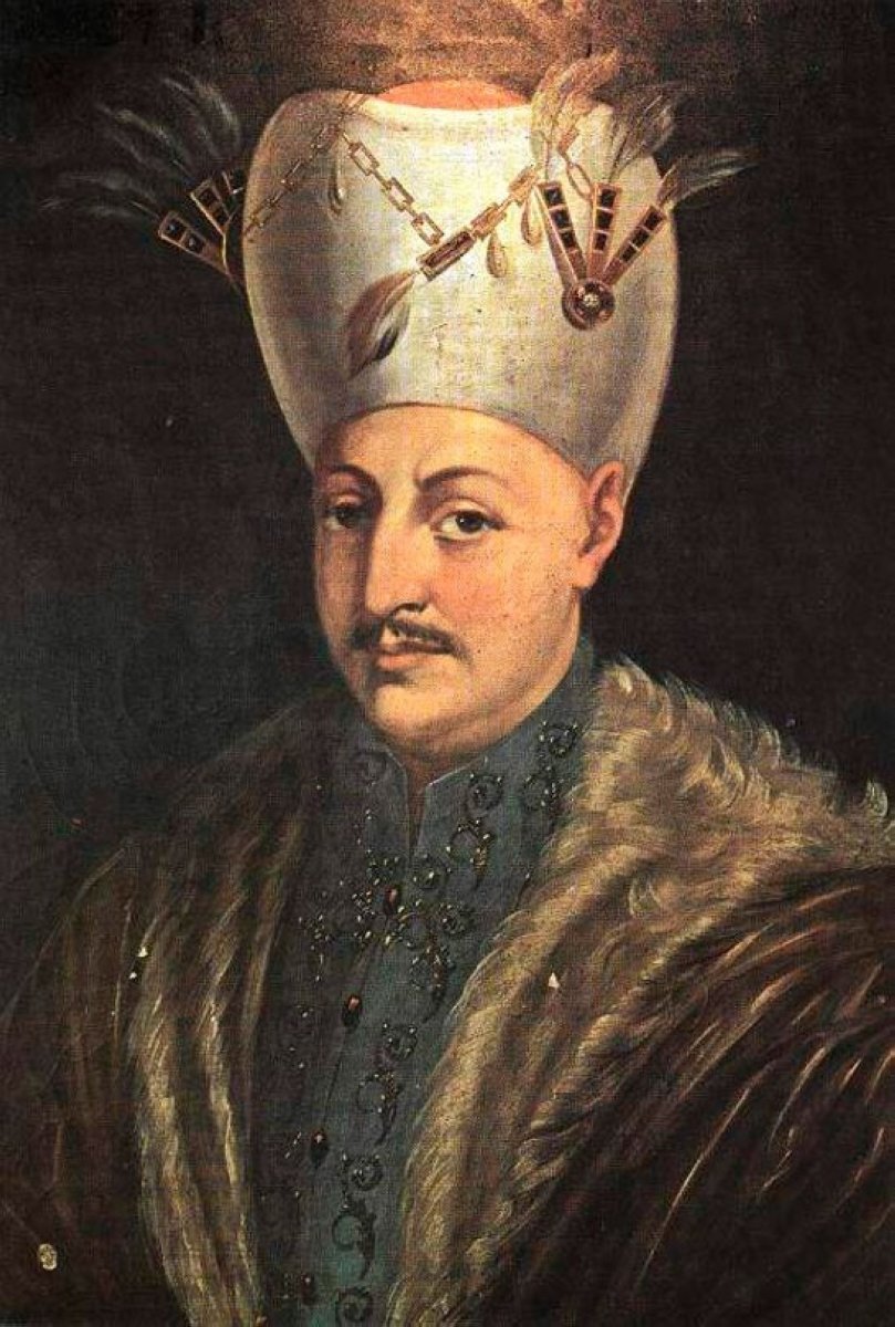 A portrait of Sultan Ahmed I.