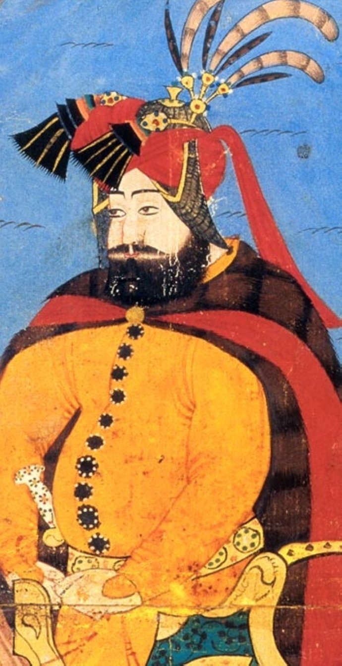 A miniature depicts Sultan Murad IV.