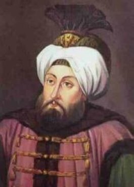 A portrait of Sultan Ahmed II.