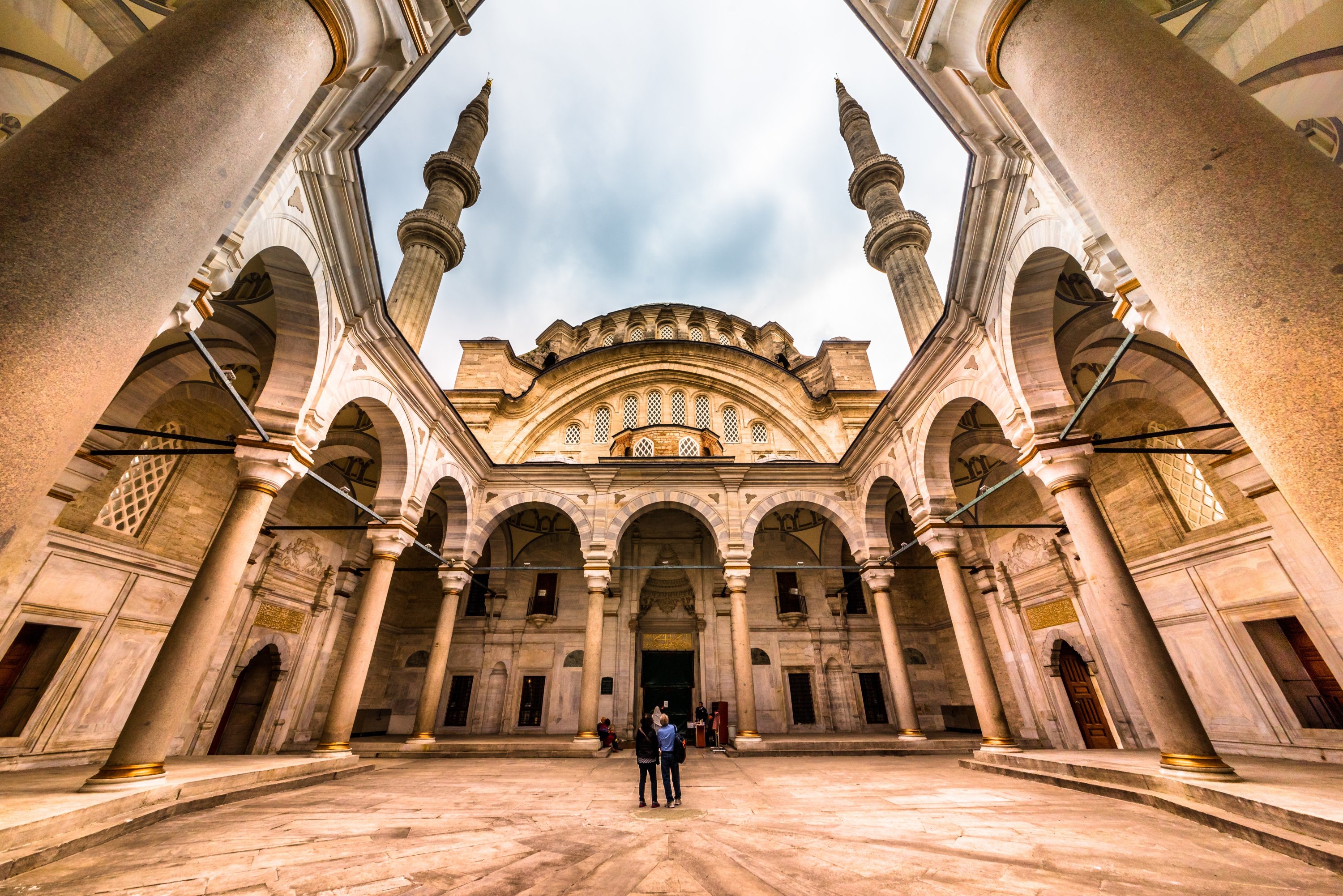 Nuruosmaniye Camii Mosque.