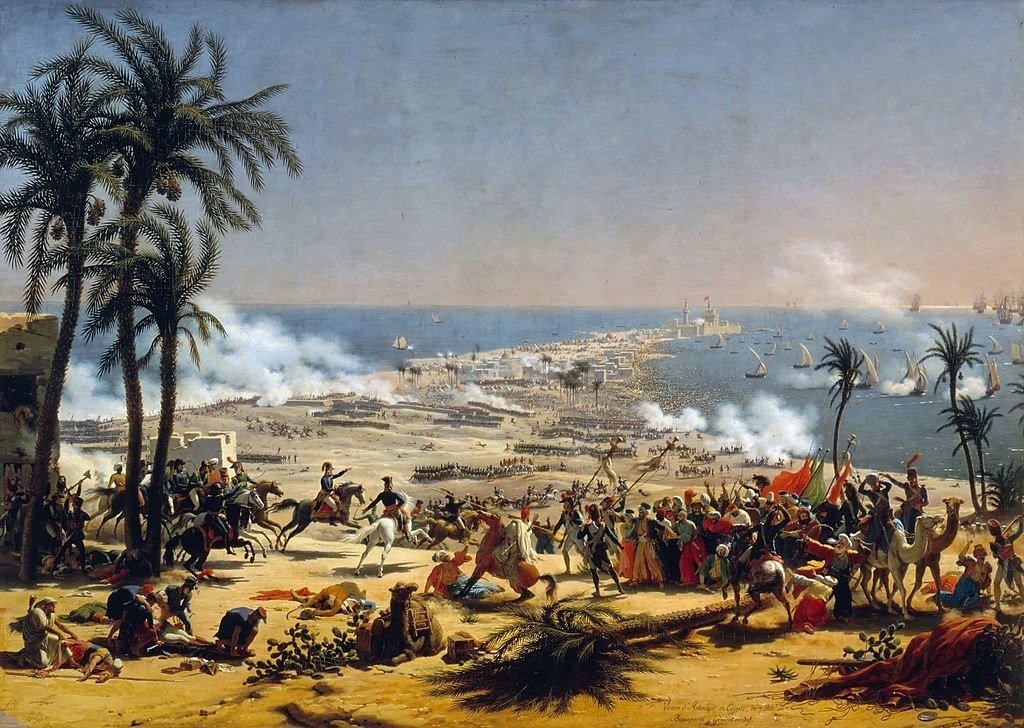 The Battle of Abukir.