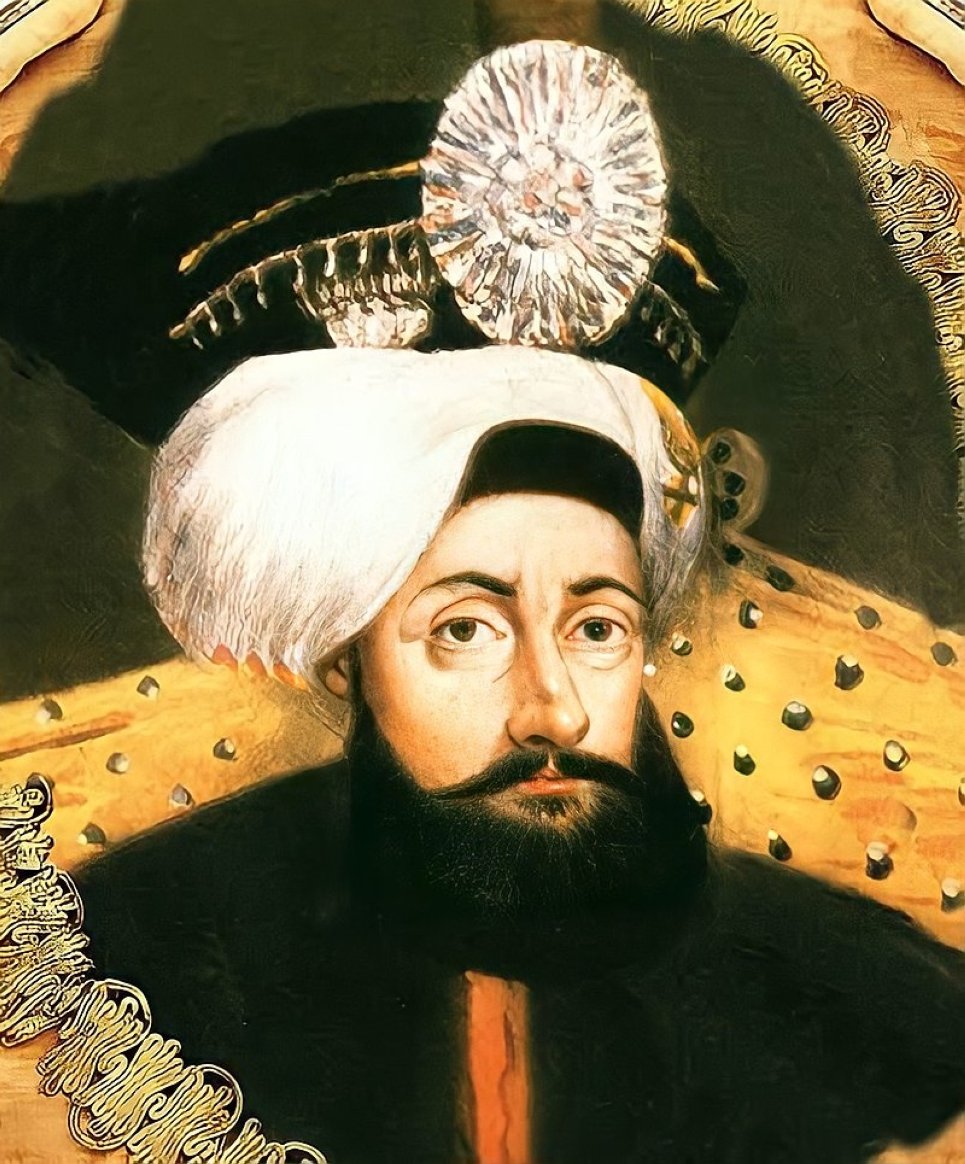 A portrait of Sultan Mustafa IV.