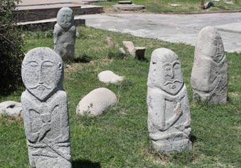 Kırgızistanda bir balbal