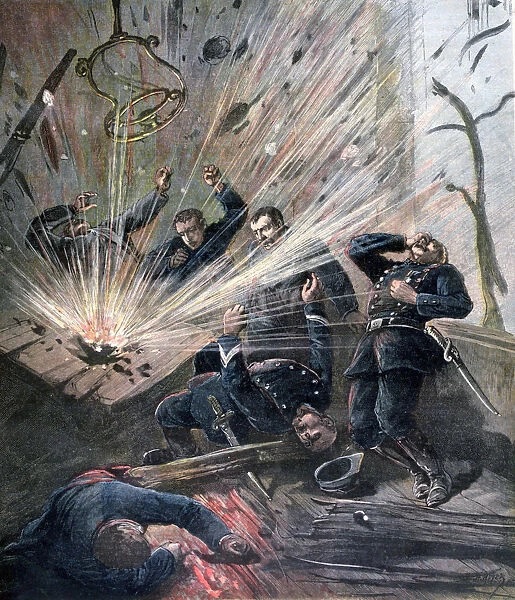 Paris'te bir polis karakolunda patlama 1892