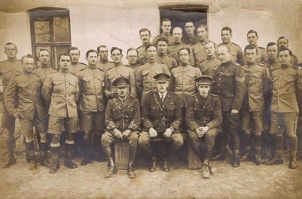 Eskişehirde İngiliz askerleri - 1919