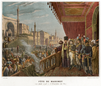 Napoleon Kahire'de Mevlid-i Nebi merasiminde