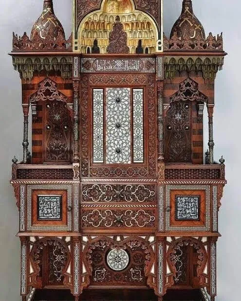 Handcrafted cabinet by Sultan Abdulhamid II