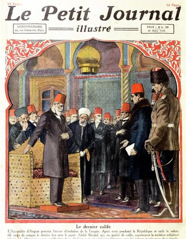Son Halife Abdülmecid Efendi - Le Petit Journal
