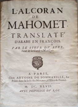 Fransızca Kuran tercümesi 1647