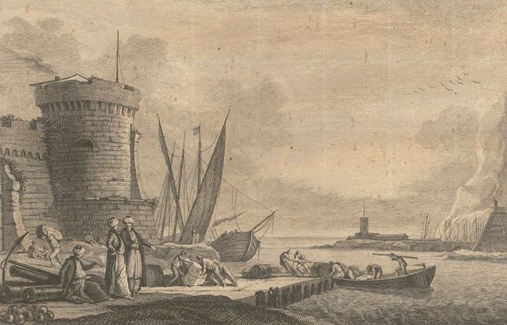 İzmir limanı XVI.asır