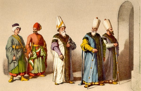 Osmanlı veziriazamı ve maiyeti