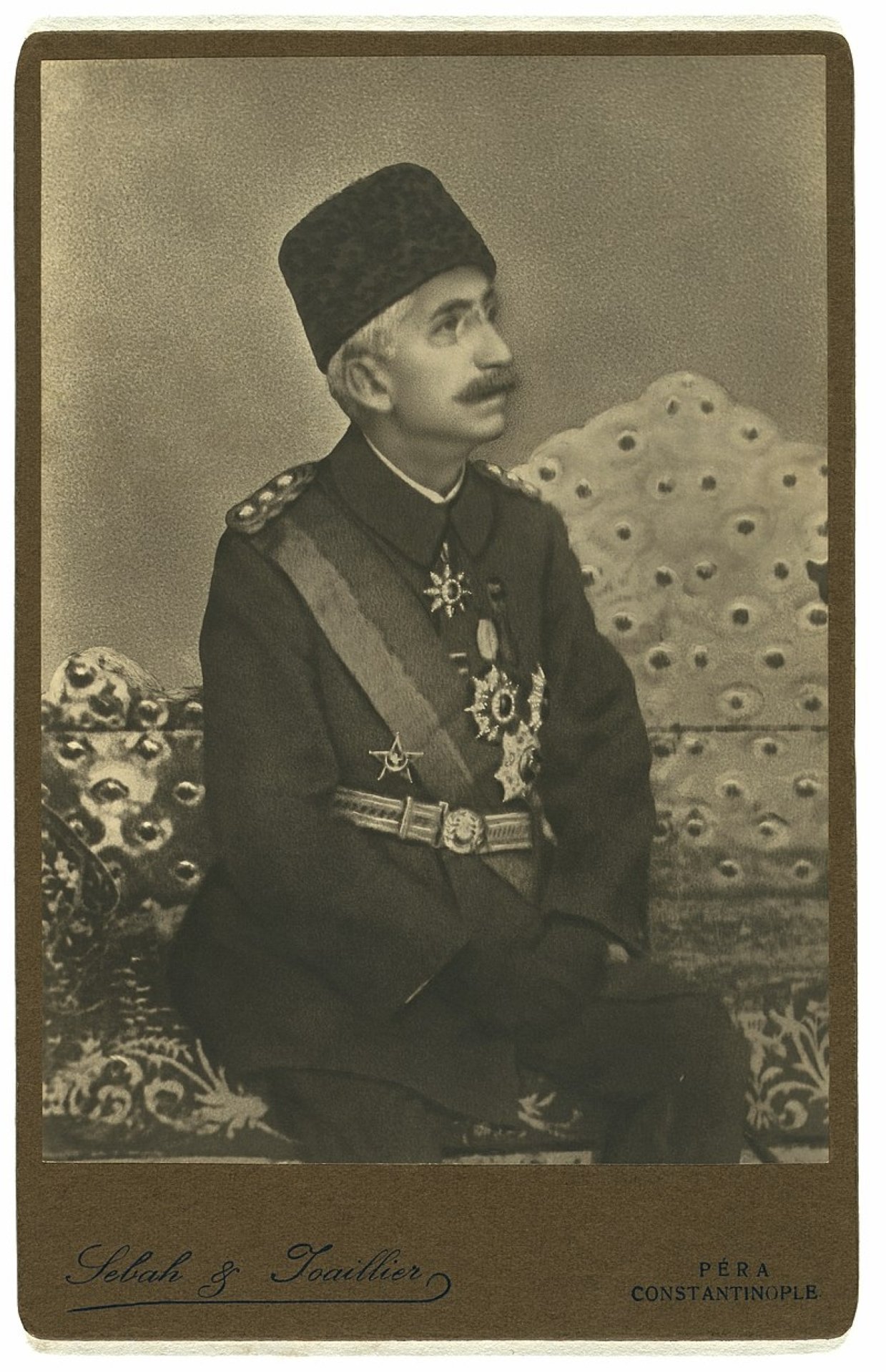 A photo of Sultan Mehmed VI Vahideddin.
