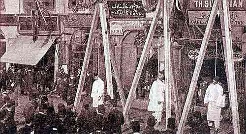 Those who were hanged in the March 31 Incident