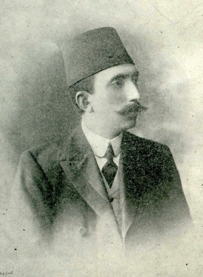 A photo of Sultan Mehmed VI Vahideddin.