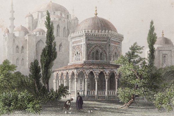 Kanuni Sultan Süleyman'nın türbesi