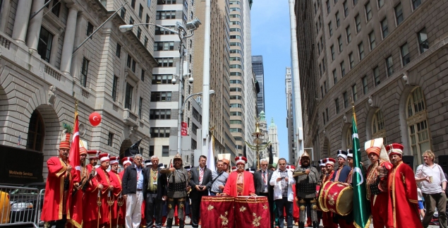 Bursa Mehter Takımı, New York sokaklarında