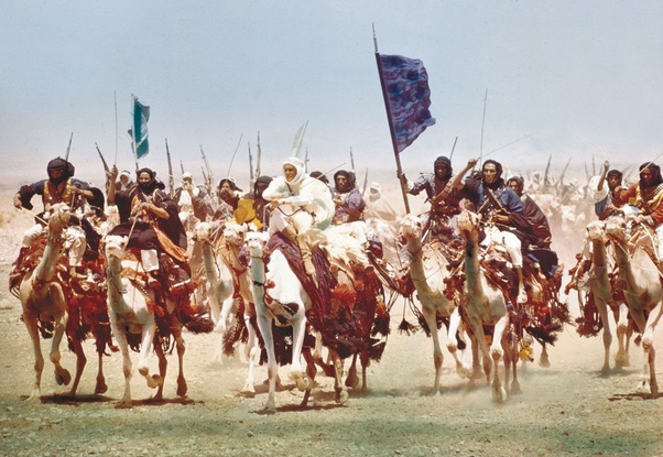 Lawrence of Arabia filminden bir sahne