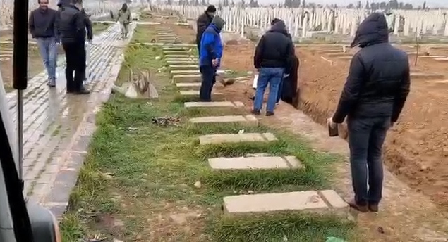 Dündar Efendinin cenazesi