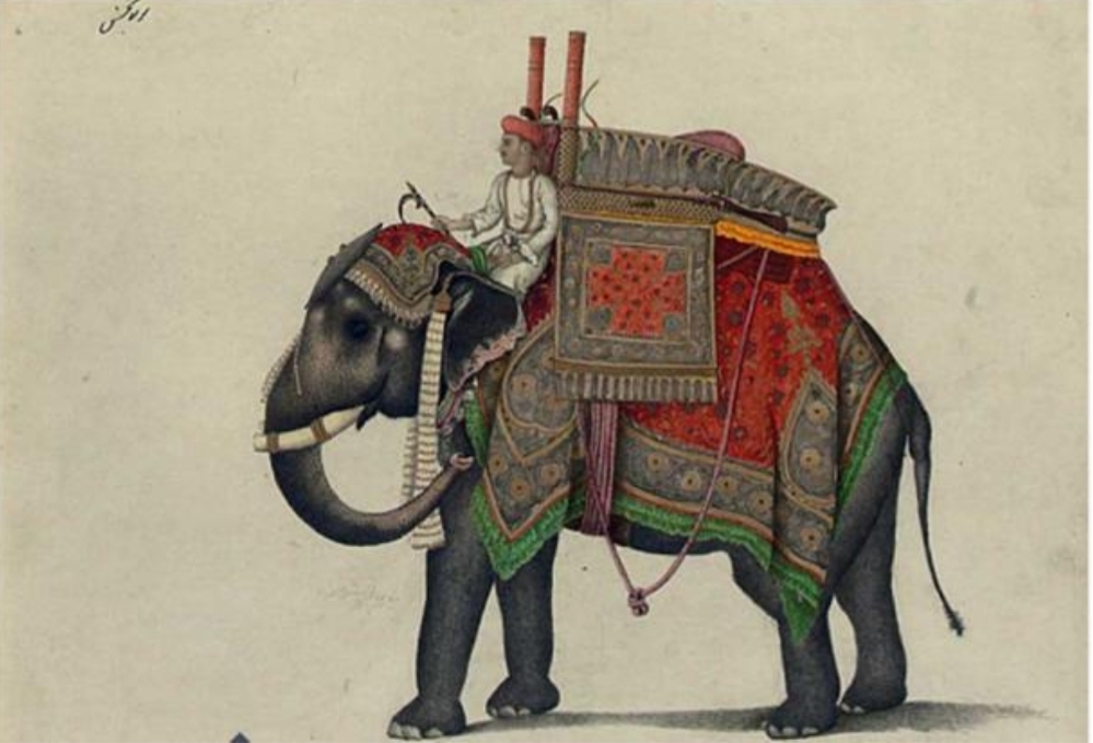 Babürlü ordusuna ait bir fil