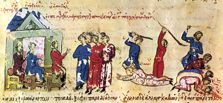 Tortures inflicted upon the Paulicians.