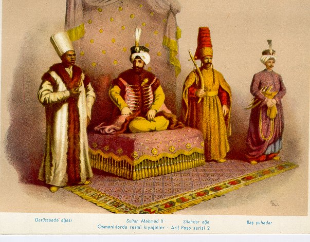 Klasik teşrifat usullerini değiştiren Sultan II. Mahmud ıslahattan evvel