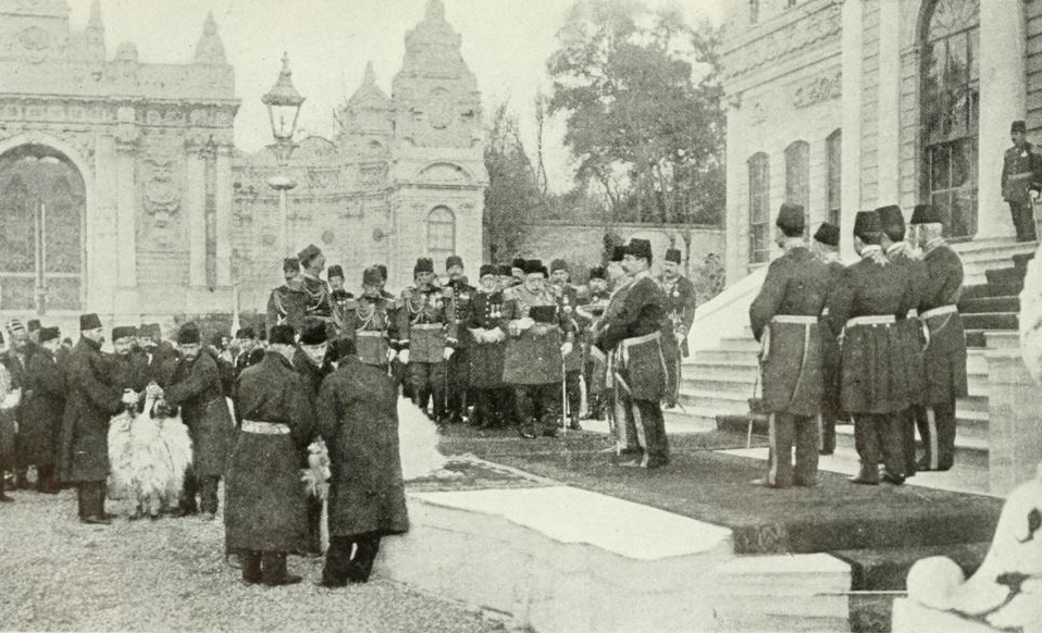 Sarayda kurban bayramı.