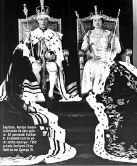 King George VI and Queen