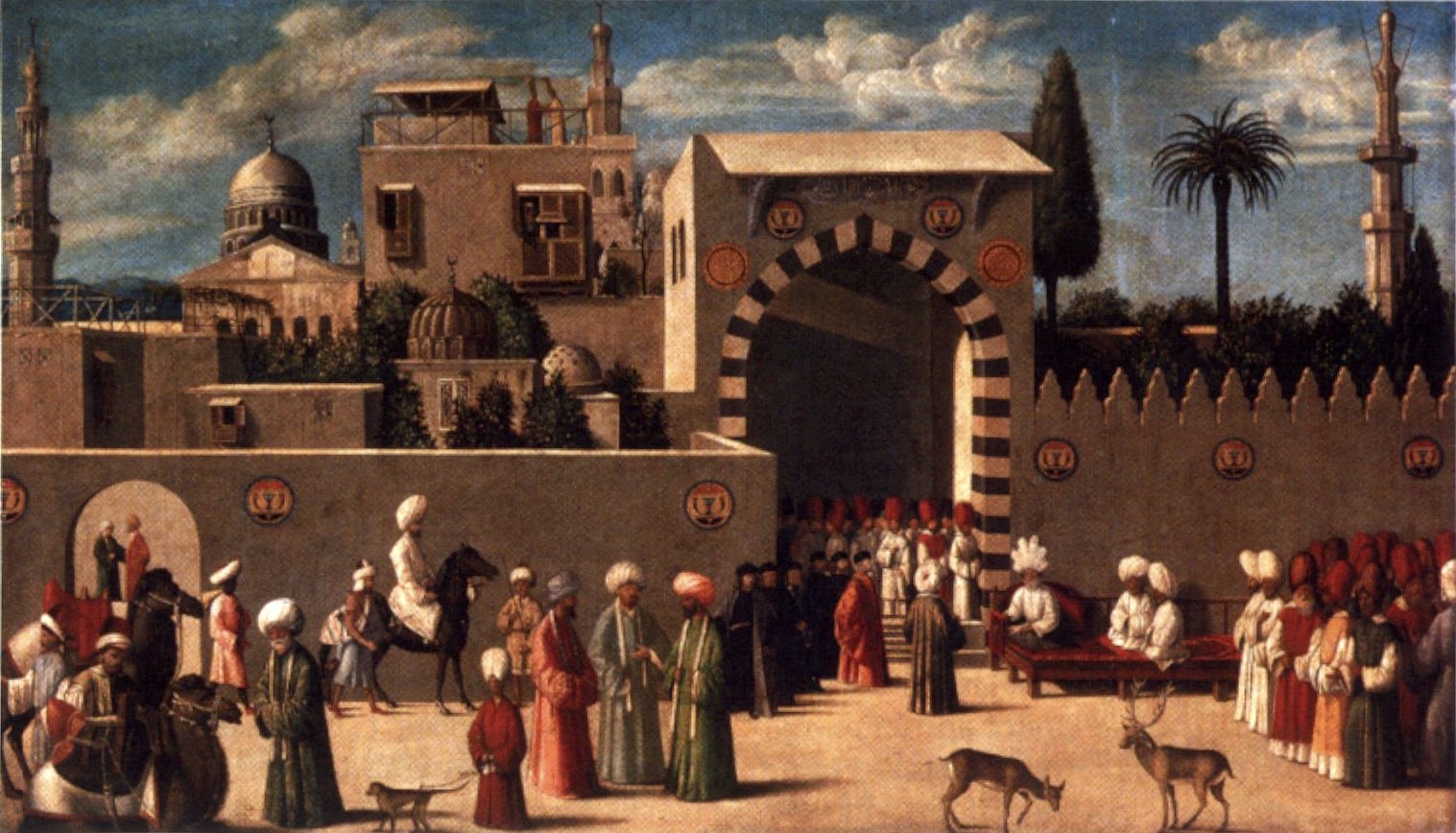 Venedik sefirinin Şam'da karşılanışı 1511