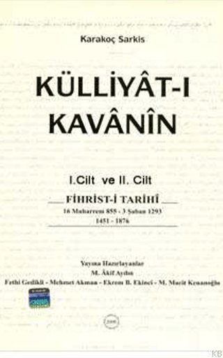 Külliyat-ı Kavânîn